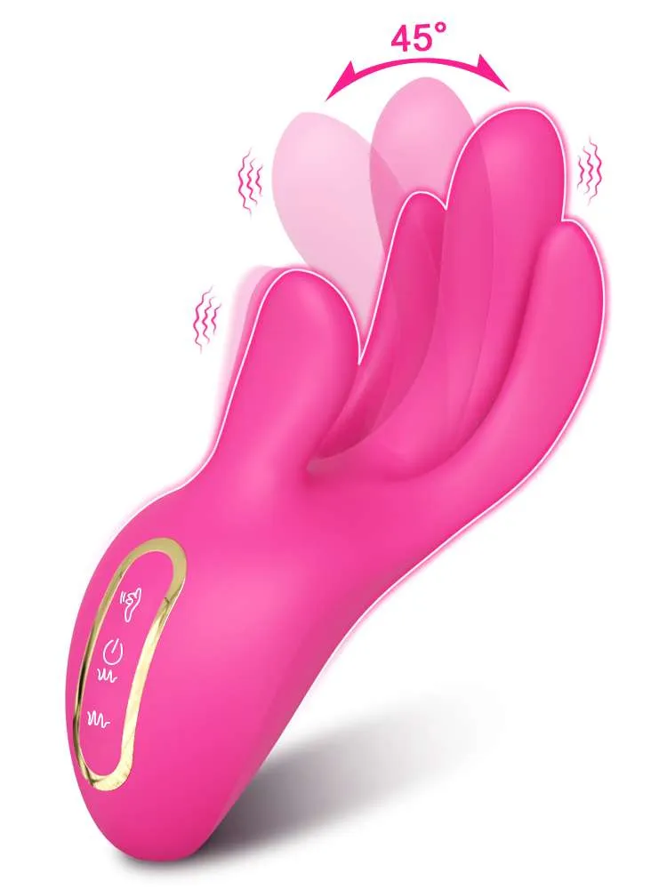 FlexiFinger Vibrator with 10 Vibration & Bending Modes