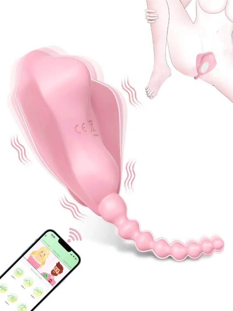ALWUP Small Ray Fish Jumping Eggs USB Rechargeable Waterproof Non-Latex Vibrator for Girls Adult Use with App Remote Control