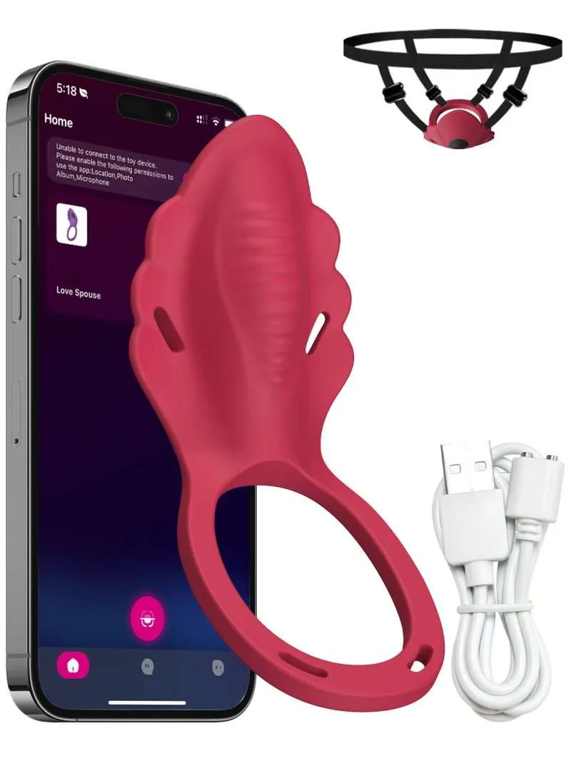 ALWUP Female App Control Sexy Adult Female Clitoral Vibration Stimulator Panty Wearable Vibrator